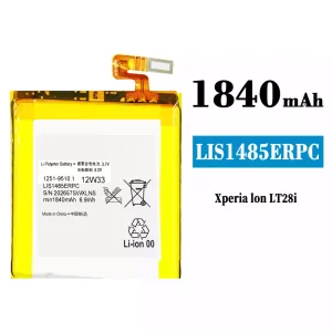 全新電池 LIS1485ERPC 適用於 Sony Xperia lon LT28i