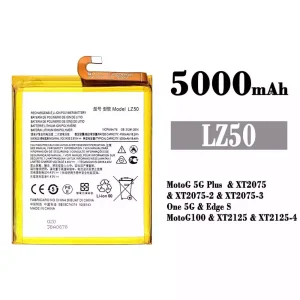 全新電池 LZ50 適用於 Motorola MotoG 5G Plus / One 5G / Edge S / Moto G100