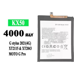 全新電池 KX50 適用於 Motorola Moto G stylus 2021 / Moto G Pro