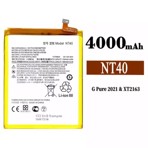 全新電池 NT40 適用於 Motorola G Pure 2021 / E20 / K14
