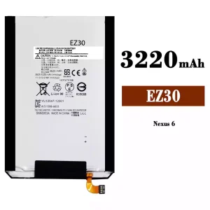全新電池 EZ30 適用於 Motorola Nexus 6