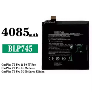 全新電池 BLP745 適用於 OnePlus 7T Pro