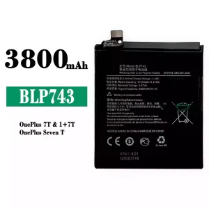 全新電池 BLP743 適用於 OnePlus 7T
