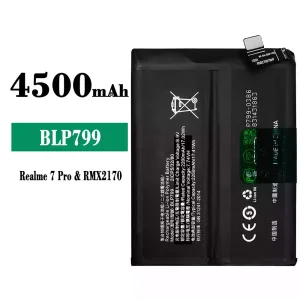 全新電池 BLP799 適用於 OPPO Realme 7 Pro