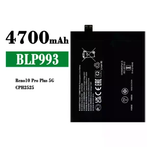 全新電池 BLP993 適用於 OPPO Reno 10 Pro Plus