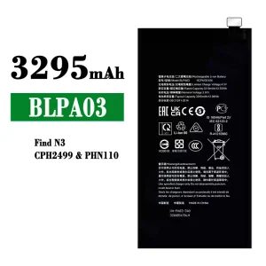 全新電池 BLPA03 適用於 OPPO Find N3
