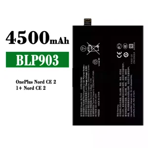 全新電池 BLP903 適用於 OnePlus Nord CE 2