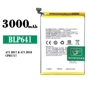 全新電池 BLP641 適用於 OPPO A71 2017 2018