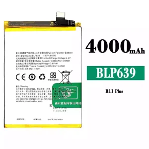 全新電池 BLP639 適用於 OPPO R11 Plus