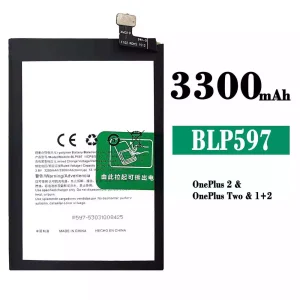 全新電池 BLP597 適用於 OnePlus 2
