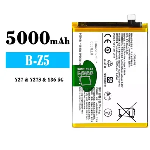 全新電池 B-Z5 適用於 VIVO Y27/Y27S/Y36 5G
