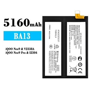 全新電池 BA13 適用於 VIVO iQOO Neo 9/iQOO Neo 9 Pro