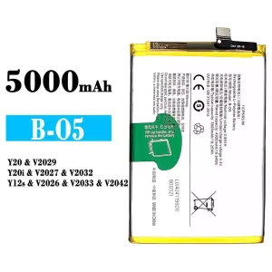 全新電池 B-O5 適用於 VIVO Y20 / Y20i / Y12s