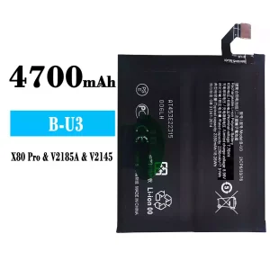 全新電池 B-U3 適用於 VIVO X80 Pro