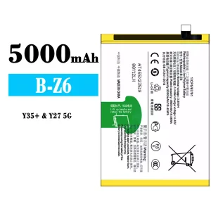 全新電池 B-Z6 適用於 VIVO Y35+/Y27 5G