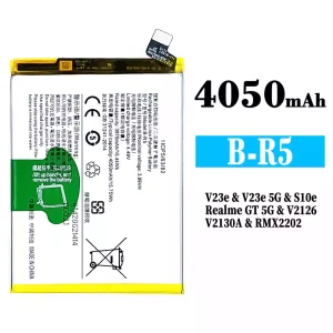 全新電池 B-R5 適用於 VIVO V23e 5G / S10e / Realme GT 5G