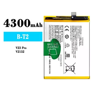 全新電池 B-T2 適用於 VIVO V23 Pro