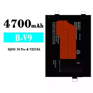 全新電池 B-V9 適用於 VIVO IQOO 10 Pro