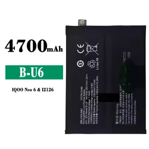 全新電池 B-U6 適用於 VIVO iQOO Neo6