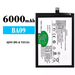 全新電池 BA09 適用於 VIVO iQOO Z8X
