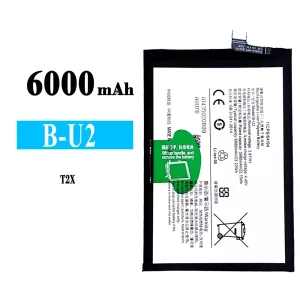 全新電池 B-U2 適用於 VIVO T2X