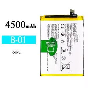 全新電池 B-O1 適用於 VIVO iQOO U1
