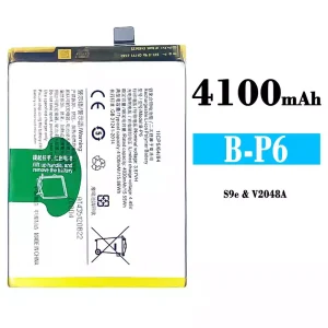 全新電池 B-P6 適用於 VIVO S9E
