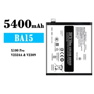全新電池 BA15 適用於 VIVO X100 Pro