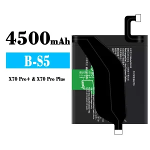 全新電池 B-S5 適用於 VIVO X70 Pro Plus