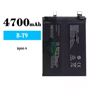 全新電池 B-T9 適用於 VIVO IQOO 9