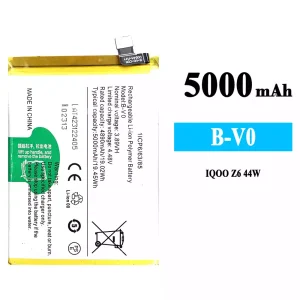 全新電池 B-V0 適用於 VIVO IQOO Z6
