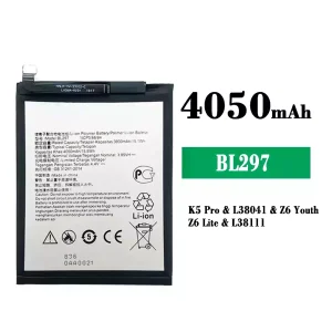 全新電池 BL297 適用於 Lenovo K5 Pro / Z6 Youth / Z6 Lite