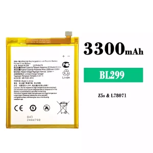 全新電池 BL299 適用於 Lenovo Z5s