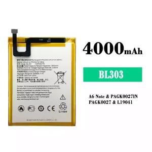 全新電池 BL303 適用於 Lenovo A6 Note