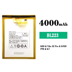 全新電池 BL223 適用於 Lenovo K80/VIBE Z2 pro/P90/K7