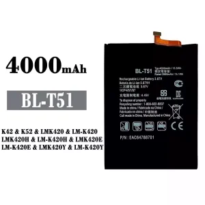 全新電池 BL-T51 適用於 LG K42 / K52