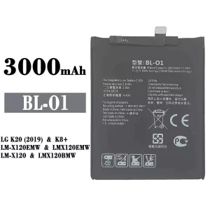 全新電池 BL-O1 適用於 LG K20 (2019)