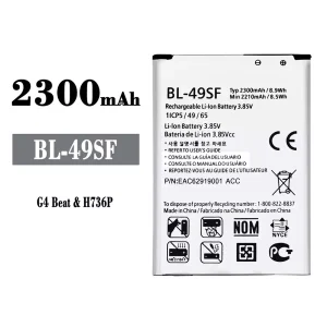 全新電池 BL-49SF 適用於 LG G4 Beat