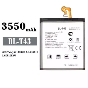 全新電池 BL-T43 適用於 LG G8S ThinQ