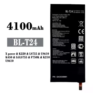 全新電池 BL-T24 適用於 LG Xpower