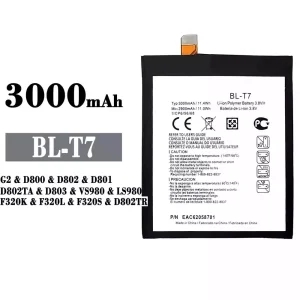 全新電池 BL-T7 適用於 LG G2
