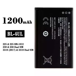 全新電池 BL-4UL 適用於 Nokia 225 / 230 / 3310（2017)