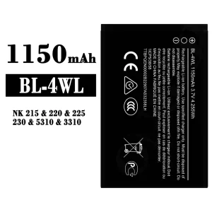 全新電池 BL-4WL 適用於 Nokia NK 215/220/225/230/5310/3310