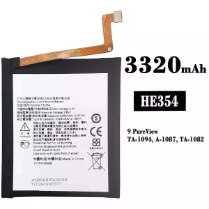 全新電池 HE354 適用於 Nokia 9 PureView