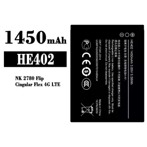 全新電池 HE402 適用於 Nokia NK 2780 Flip/CinguLar Flex 4G LTE