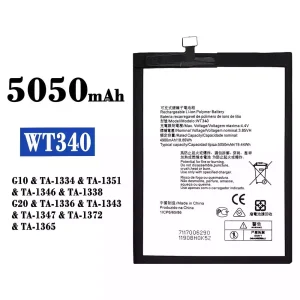 全新電池 WT340 適用於 Nokia G10 / G20