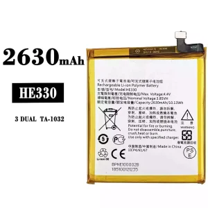 全新電池 HE330 適用於 Nokia 3 DUAL
