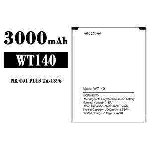 全新電池 WT140 適用於 Nokia NK C01 PLUS