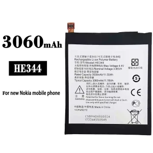 全新電池 HE344 適用於 Nokia