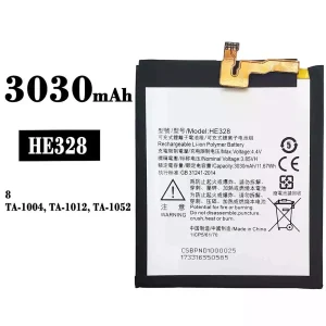 全新電池 HE328 適用於 Nokia 8